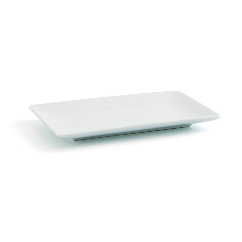 Plate Quid Gastro Fun Small Ceramic White (16,5 x 9,5 x 2