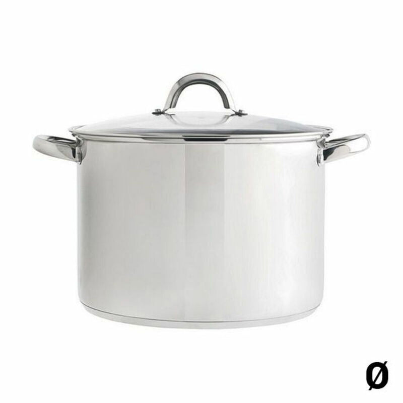 Pot with Glass Lid Quid Stainless steel