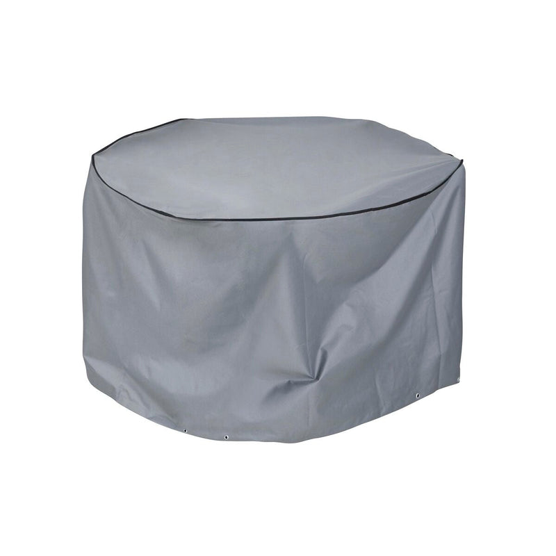 Protective Case DKD Home Decor Table Black Aluminium Dark grey (132 x 132 x 75 cm)