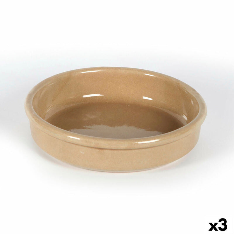 Saucepan Anaflor Ceramic Brown (Ø 21 cm) (3 Units) -