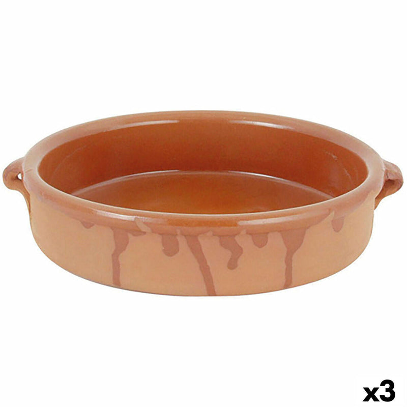 Saucepan Ceramic Brown (Ø 28 cm) (3 Units) - MOHANLAL XL -
