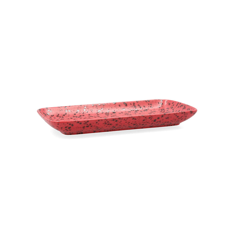 Serving Platter Ariane Oxide Ceramic Red (28 x 14 cm) (6