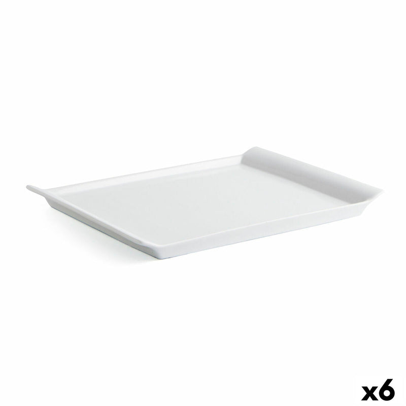 Serving Platter Quid Gastro Fresh Ceramic White (31 x 23 cm)