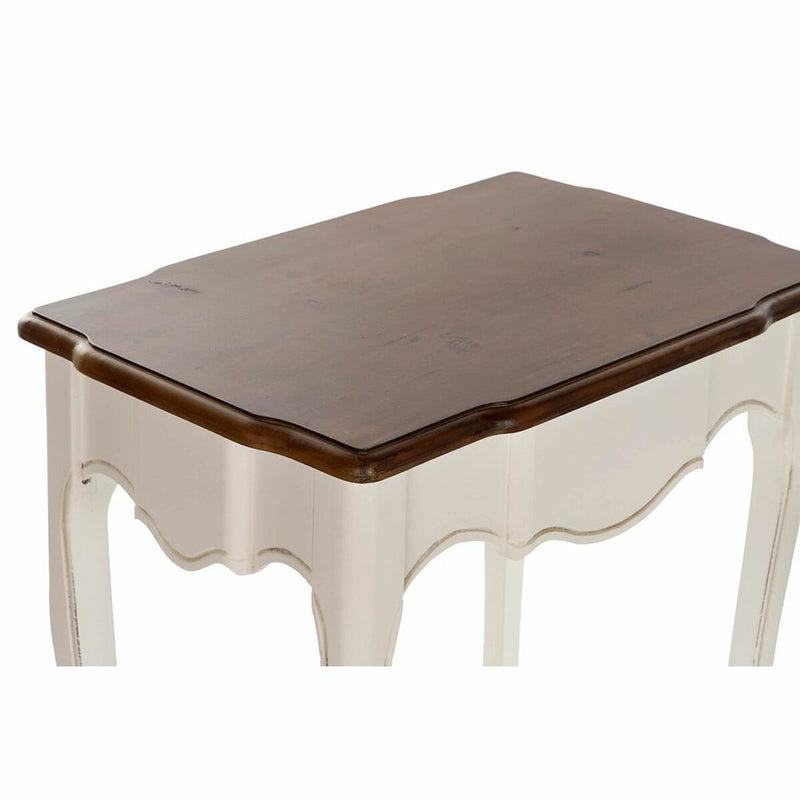 Set of 3 tables DKD Home Decor White (3 pcs) (60 x 40 x 66 cm)