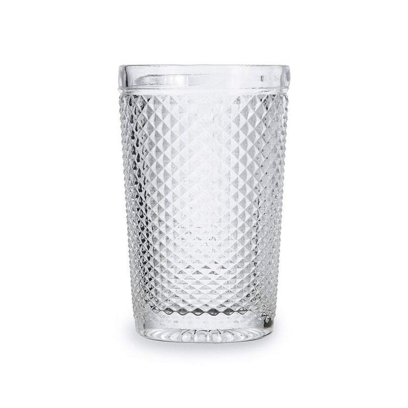 Set of glasses Bidasoa Onix Transparent Glass (350 ml) (3 Units)