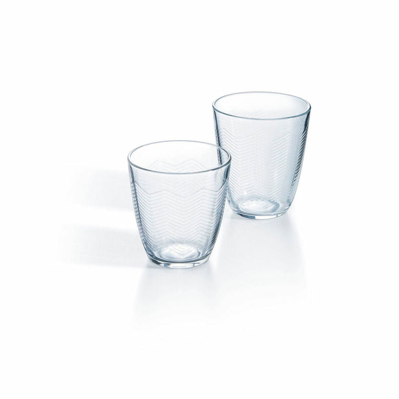 Set of glasses Luminarc Concepto Chevron 6 Units Transparent Glass (31 cl)