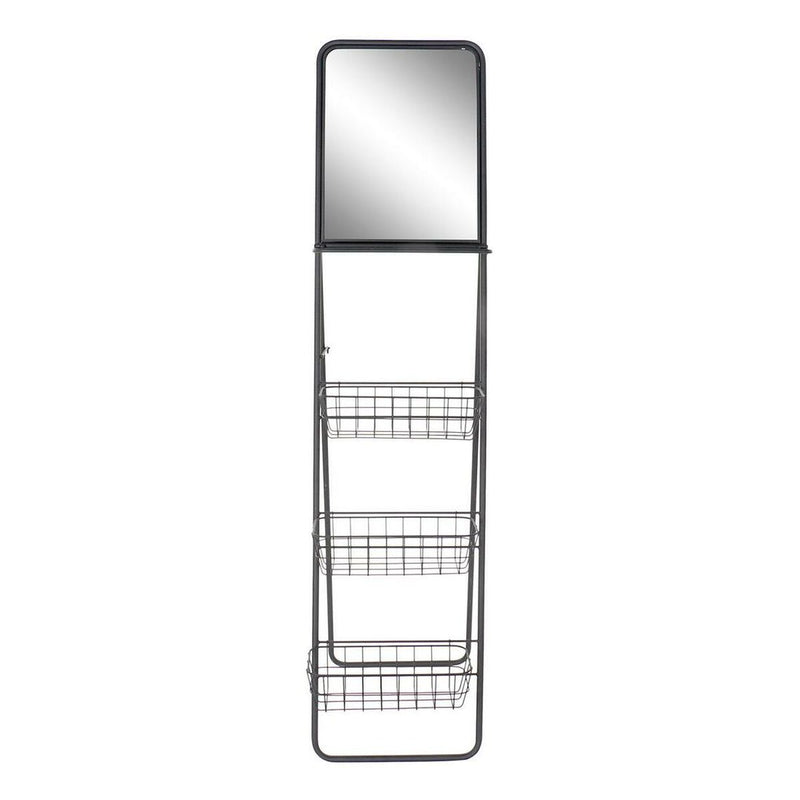 Shelves DKD Home Decor Mirror Iron (41 x 63 x 166 cm)
