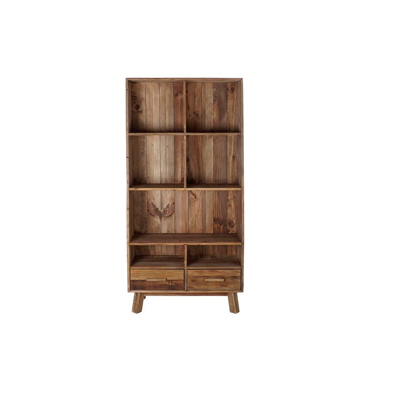Shelves DKD Home Decor Natural Recycled Wood (90 x 40 x 182 cm)