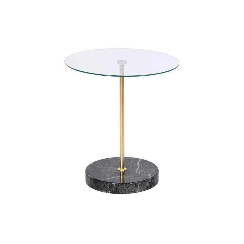 Side table DKD Home Decor Crystal Steel (45 x 45 x 50 cm)