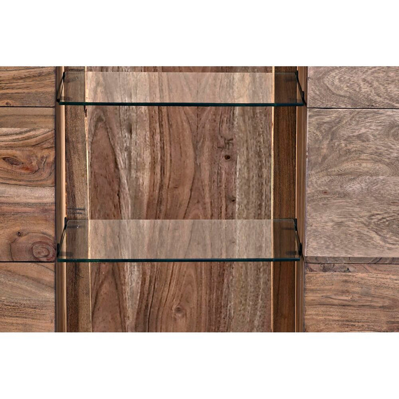 Sideboard DKD Home Decor Brown Crystal Acacia (175 x 40 x 78 cm)