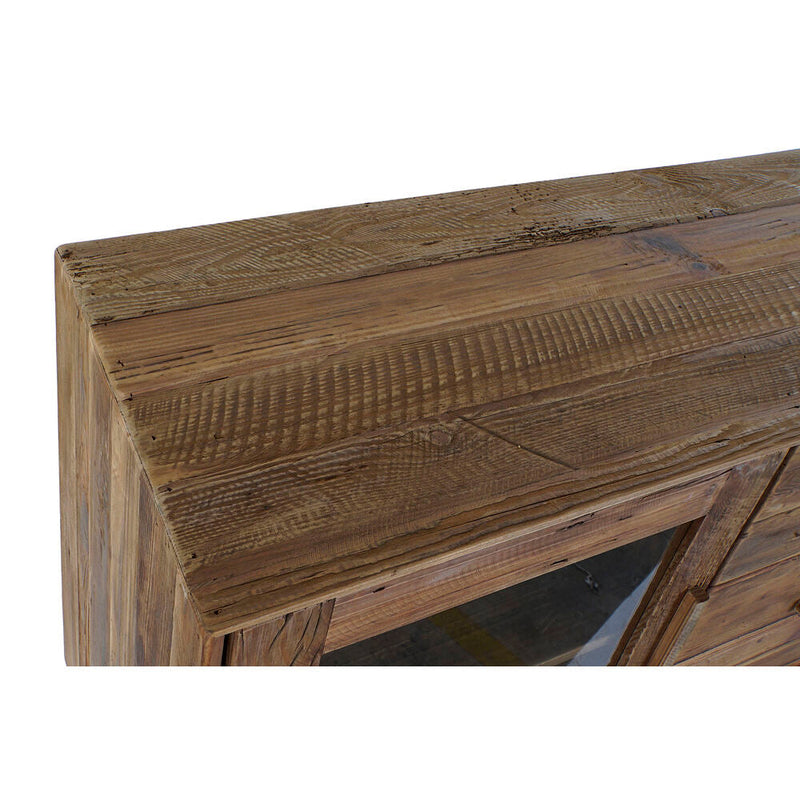 Sideboard DKD Home Decor Crystal Natural Recycled Wood (160 x 48 x 85 cm)