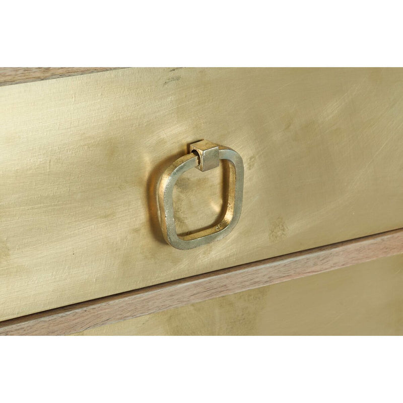 Sideboard DKD Home Decor Golden Brass Mango wood (152 x 40 x 78 cm)