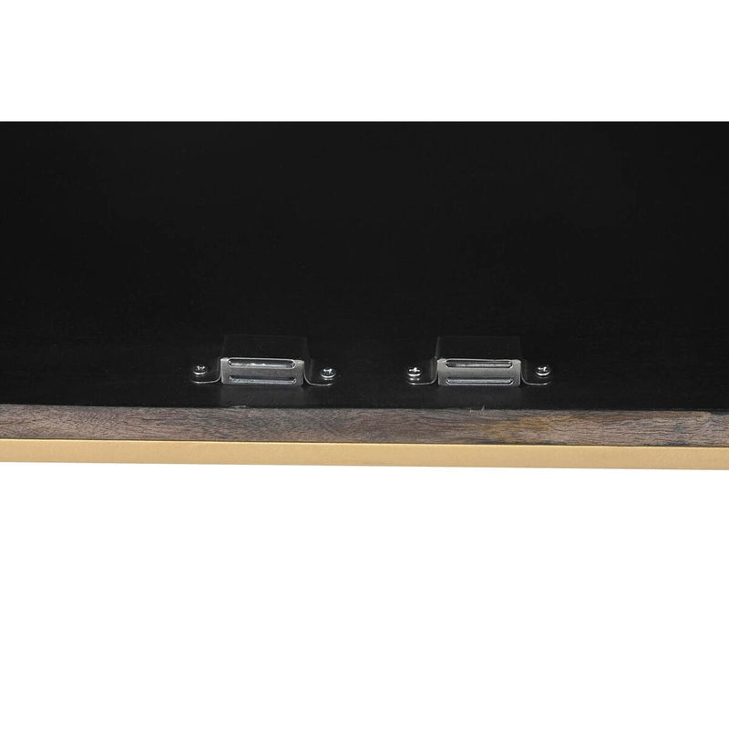 Sideboard DKD Home Decor Metal Brown Mango wood (122 x 38 x 76 cm)