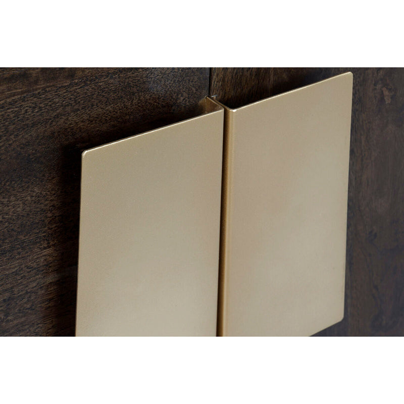 Sideboard DKD Home Decor Metal Brown Mango wood (147 x 43 x 75 cm)