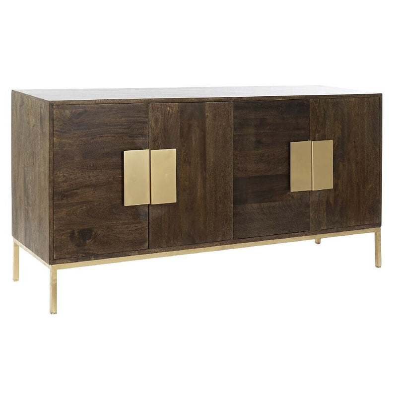 Sideboard DKD Home Decor Metal Brown Mango wood (147 x 43 x 75 cm)