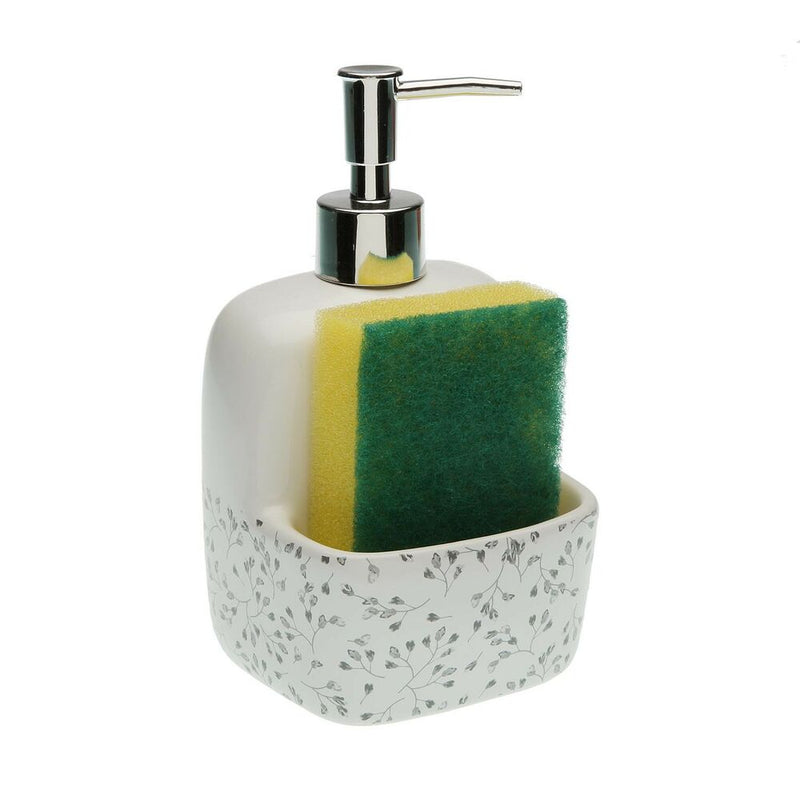 Soap Dispenser Versa Oxford Ceramic (9,4 x 17,8 x 10,5 cm)