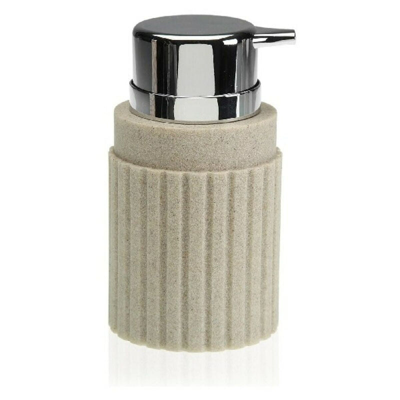 Soap Dispenser Versa Sandstone Resin ABS (8 x 14,5 x 8 cm)