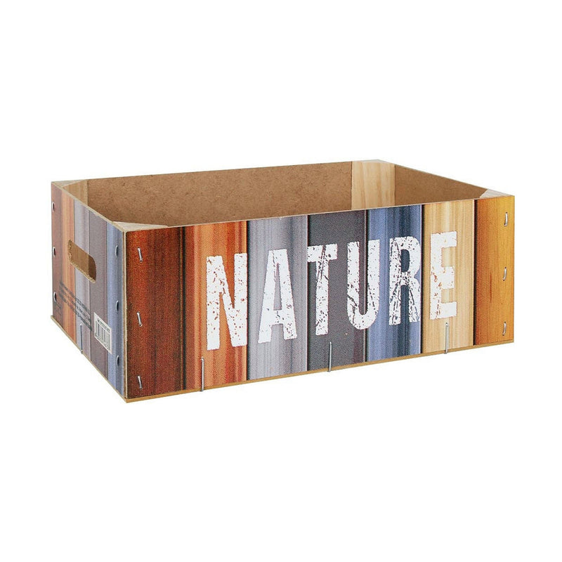 Storage Box Confortime Nature 30 x 20 x 10 cm Wood