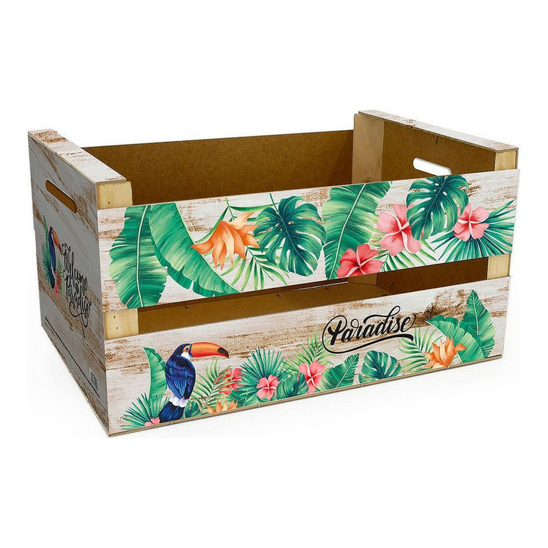 Storage Box Confortime Paradise Shine Tropical (44 x 24,5 x 23 cm)
