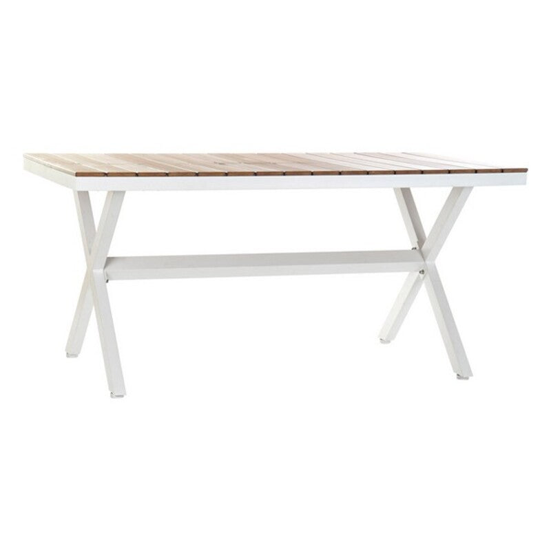 Table DKD Home Decor Aluminium MDF Wood (160 x 90 x 75 cm)