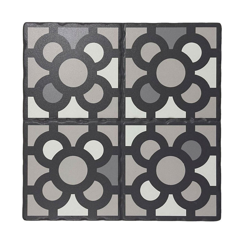 Table Mat Versa Grey Ceramic (20 x 20 cm)