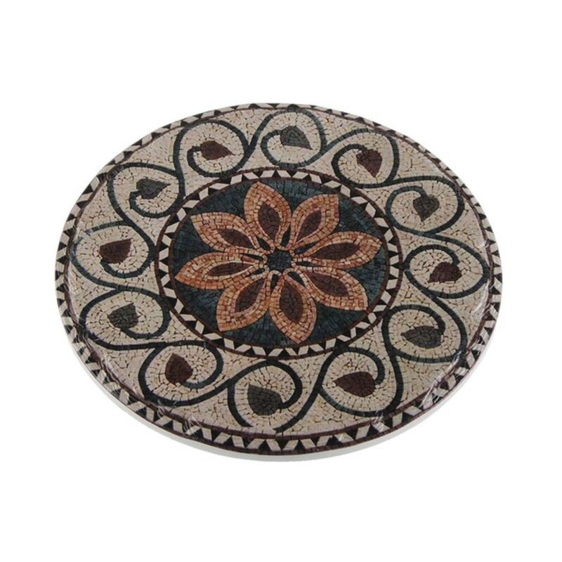 Table Mat Versa Mosaic Circular Ceramic (20 x 20 cm)