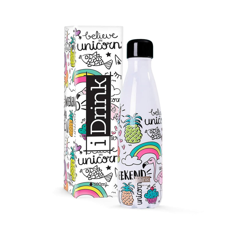 Thermal Bottle iTotal White Unicorn Stainless steel (500 ml)