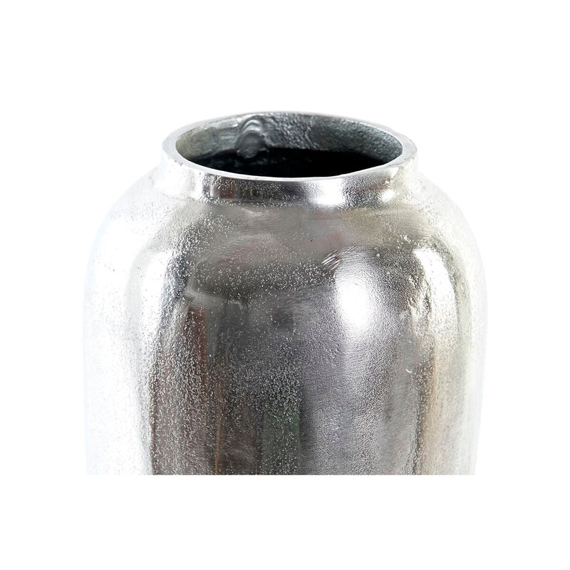 Vase DKD Home Decor Aluminium Bicoloured Modern (16 x 16 x 33,5 cm) (2 Units)