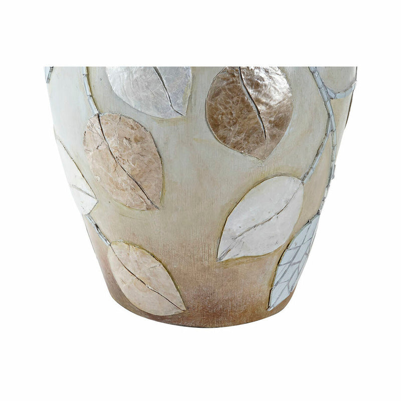 Vase DKD Home Decor Brown Beige Crystal Terracotta Bali (25