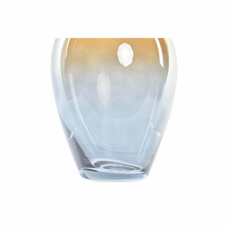 Vase DKD Home Decor Crystal Bicoloured (10 x 10 x 15 cm)
