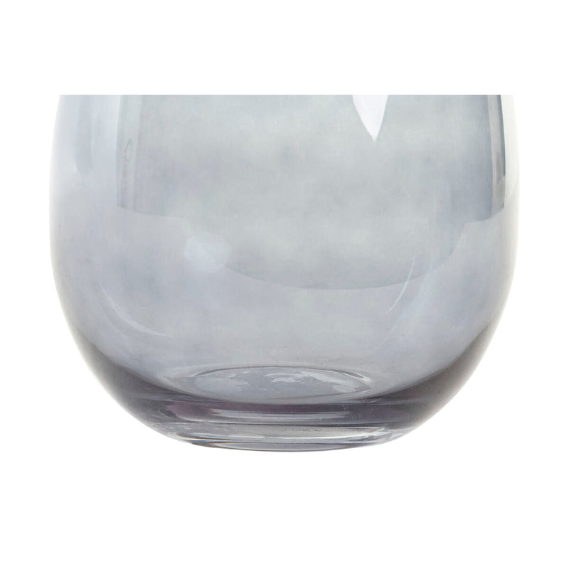 Vase DKD Home Decor Crystal Bicoloured (15 x 15 x 25 cm)